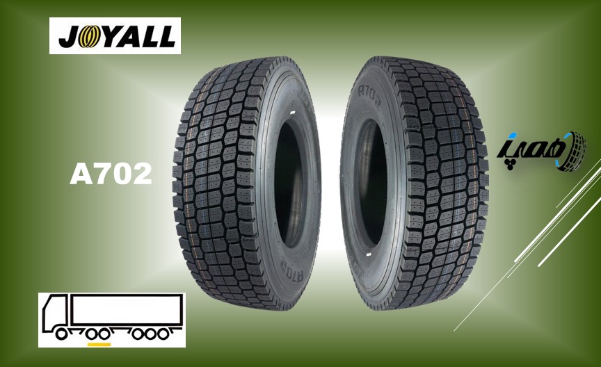 لاستیک چینی کامیون جیان روی طرح گل  A702